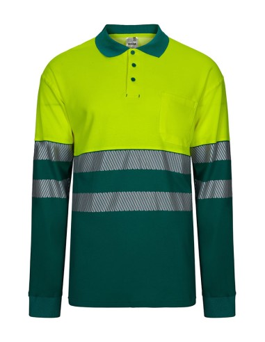 POLO ALGODÓN BICOLOR ML RS VELILLA 305525