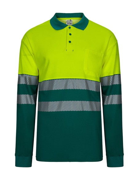 POLO ALGODÓN BICOLOR ML RS VELILLA 305525