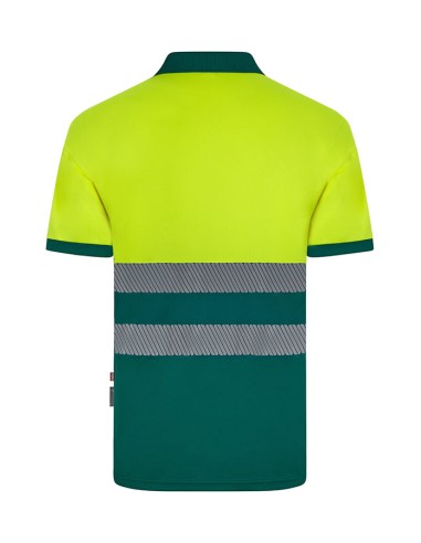 POLO AV 305533 POLIESTER RECICLADO BICOLOR MC...