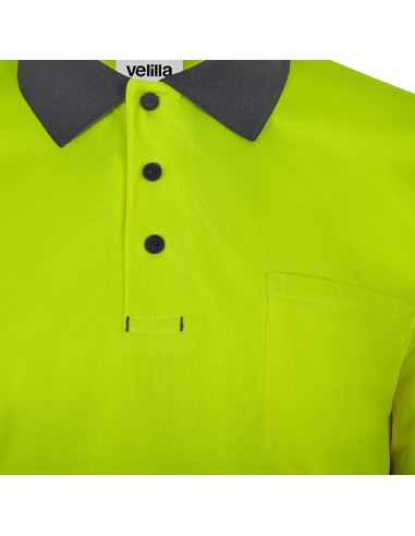 POLO AV 305533 POLIESTER RECICLADO BICOLOR MC...