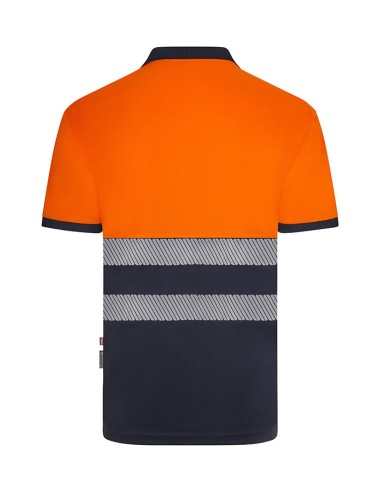 POLO AV 305533 POLIESTER RECICLADO BICOLOR MC...