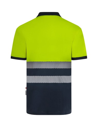 POLO AV 305533 POLIESTER RECICLADO BICOLOR MC...