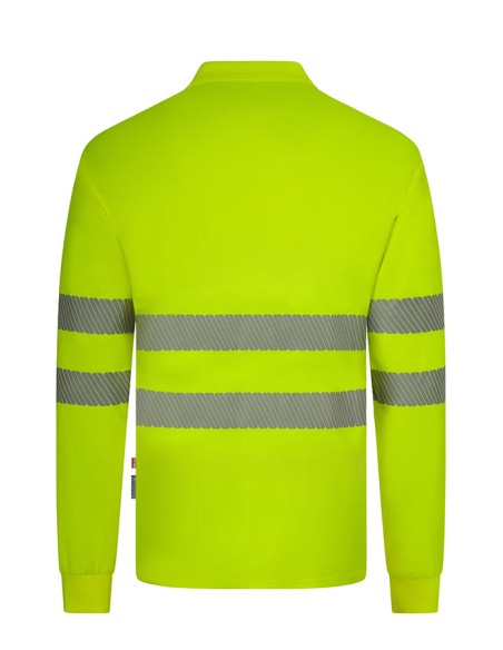 POLO 305534 POLIESTER RECICLADO MANGA LARGA CINTA SEGMENTADA