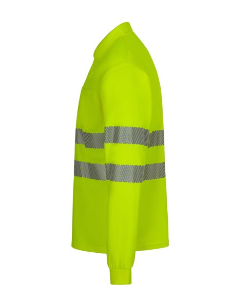 POLO 305534 POLIESTER RECICLADO MANGA LARGA CINTA SEGMENTADA