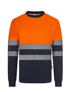 CAMISETA 305635 POLIESTER AV BICOLOR  RECICLADO ML CINTA...