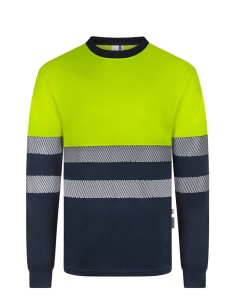 CAMISETA 305635 POLIESTER AV BICOLOR  RECICLADO ML CINTA... 2