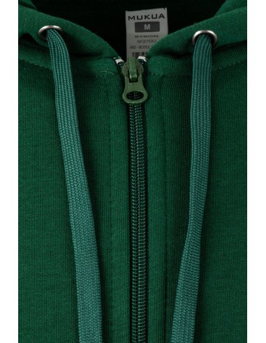 SUDADERA BYRON CREMALLERA CAPUCHA SF270U