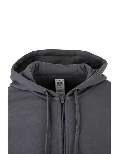 SUDADERA BYRON CREMALLERA CAPUCHA SF270U