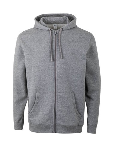 SUDADERA BYRON CREMALLERA CAPUCHA SF270U