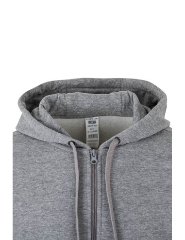 SUDADERA BYRON CREMALLERA CAPUCHA SF270U