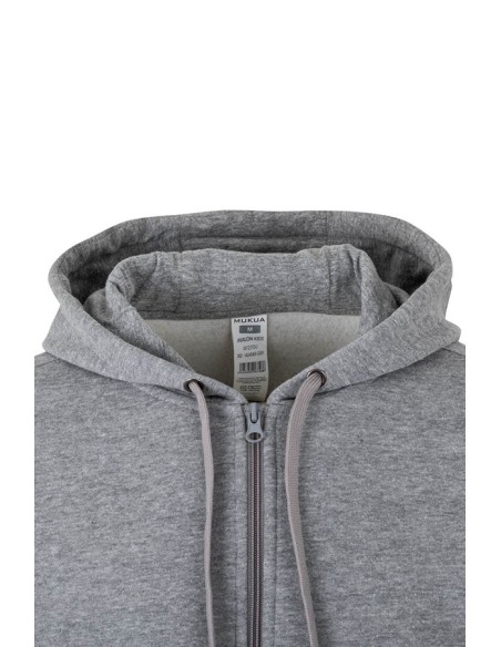 SUDADERA BYRON CREMALLERA CAPUCHA SF270U