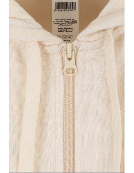 SUDADERA BYRON CREMALLERA CAPUCHA SF270U