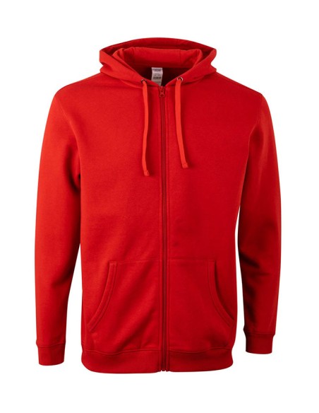 SUDADERA BYRON CREMALLERA CAPUCHA SF270U