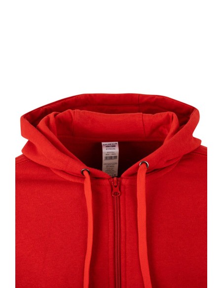 SUDADERA BYRON CREMALLERA CAPUCHA SF270U