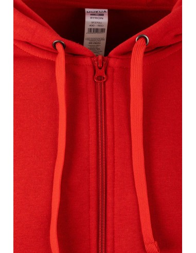 SUDADERA BYRON CREMALLERA CAPUCHA SF270U