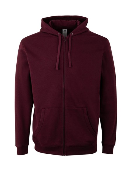 SUDADERA BYRON CREMALLERA CAPUCHA SF270U