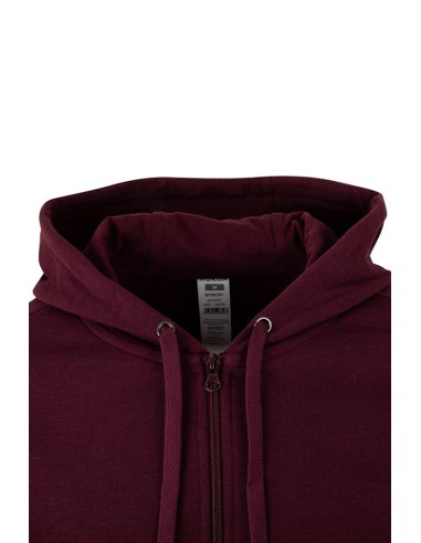 SUDADERA BYRON CREMALLERA CAPUCHA SF270U