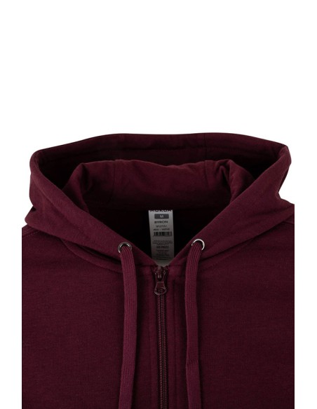 SUDADERA BYRON CREMALLERA CAPUCHA SF270U