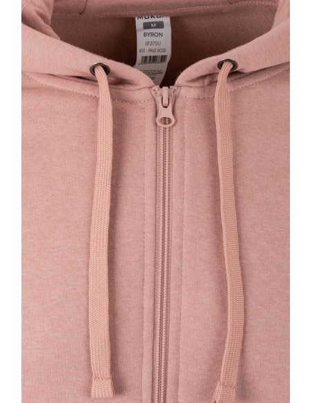 SUDADERA BYRON CREMALLERA CAPUCHA SF270U