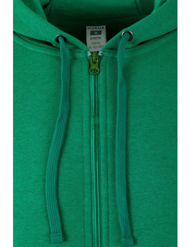 SUDADERA BYRON CREMALLERA CAPUCHA SF270U