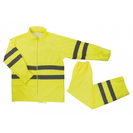 TRAJE DE LLUVIA DE ALTA VISIBILIDAD VELILLA 189.