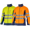 CAZADORA DE FRIO SOFSHELL DE ALTA VISIBILIDAD BICOLOR VELILLA 306001. CAZADORA DE FRIO SOFSHELL DE ALTA VISIBILIDAD BICOLOR VELILLA 306001.