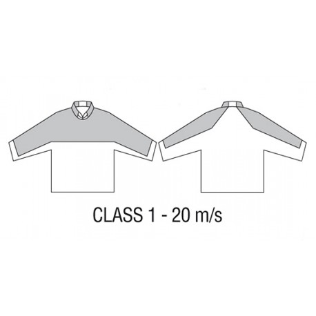 CHAQUETA ANTI CORTE FORESTAL, CORTE POR MOTOSIERRA EN381-11