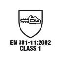 CHAQUETA ANTI CORTE FORESTAL, CORTE POR MOTOSIERRA EN381-11
