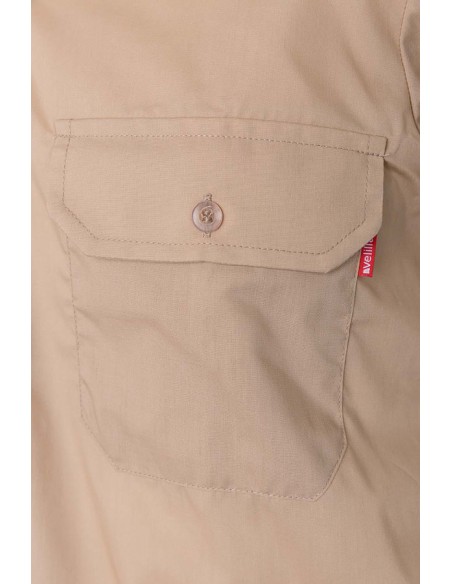 CAMISA VELILLA 530 CON GALONERAS MANGA LARGA