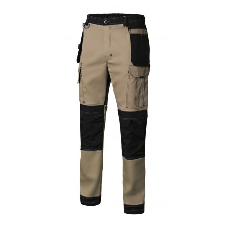 PANTALON CANVAS STRECH CON BOLSILLOS FLOTANTES