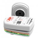 SEMIMASCARA RESPIRATORIA JSP FORCE 8 + 2 FILTROS ABEKP3