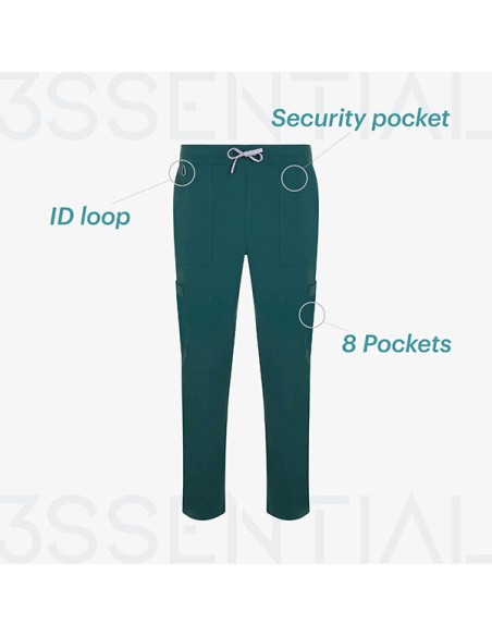 PANTALÓN PIJAMA 533020S ATLAS PURE STRETCH RECTO UNISEX