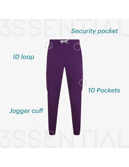 PANTALÓN PIJAMA 533021S AVANI PURE STRETCH JOGGER UNISEX