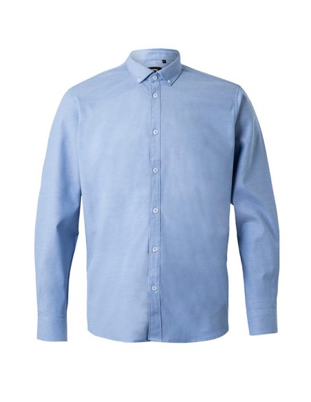 CAMISA OXFORD STRETCH VELILLA 405004S MANGA LARGA HOMBRE