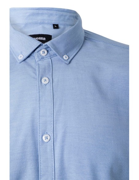 CAMISA OXFORD STRETCH VELILLA 405004S MANGA LARGA HOMBRE