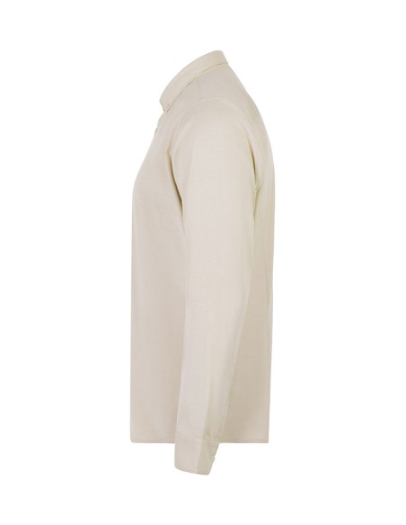 CAMISA OXFORD STRETCH VELILLA 405004S MANGA LARGA HOMBRE