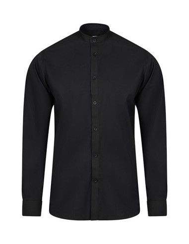 CAMISA VELILLA 405013S CUELLO MAO STRETCH HOMBRE