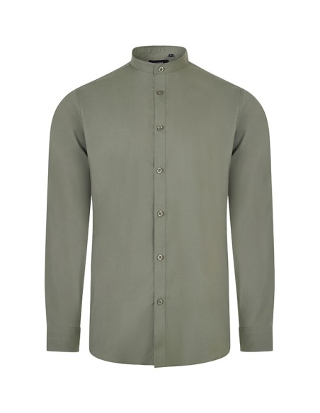 CAMISA VELILLA 405013S CUELLO MAO STRETCH HOMBRE