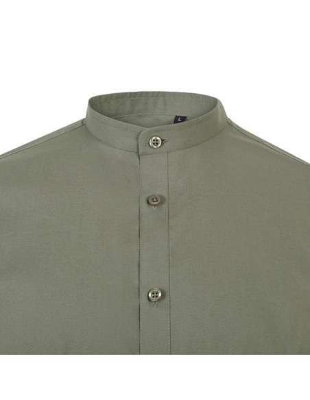 CAMISA VELILLA 405013S CUELLO MAO STRETCH HOMBRE