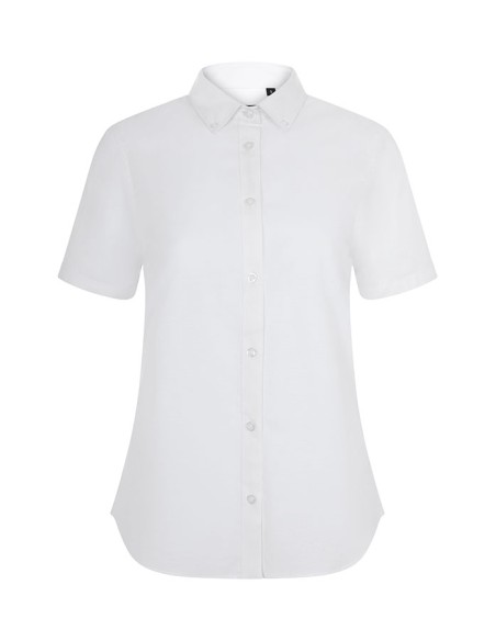 CAMISA OXFORD 405025S STRETCH MANGA CORTA MUJER