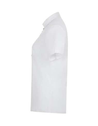 CAMISA OXFORD 405025S STRETCH MANGA CORTA MUJER