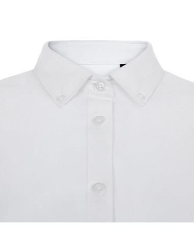 CAMISA OXFORD 405025S STRETCH MANGA CORTA MUJER