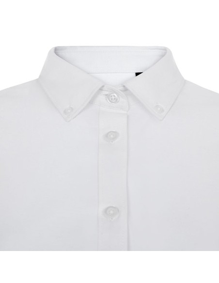 CAMISA OXFORD 405025S STRETCH MANGA CORTA MUJER