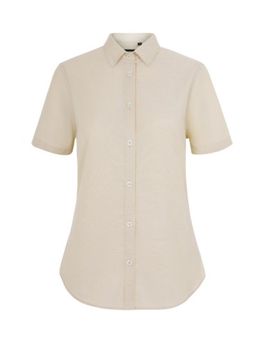 CAMISA OXFORD 405025S STRETCH MANGA CORTA MUJER