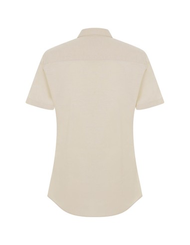CAMISA OXFORD 405025S STRETCH MANGA CORTA MUJER