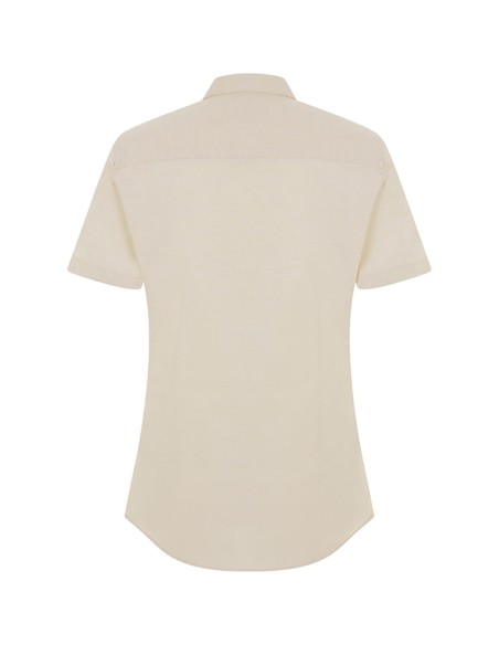 CAMISA OXFORD 405025S STRETCH MANGA CORTA MUJER