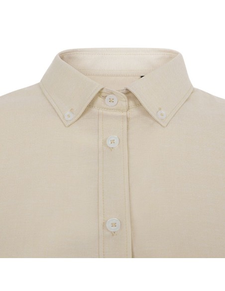 CAMISA OXFORD 405025S STRETCH MANGA CORTA MUJER