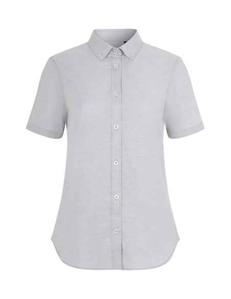 CAMISA OXFORD 405025S STRETCH MANGA CORTA MUJER