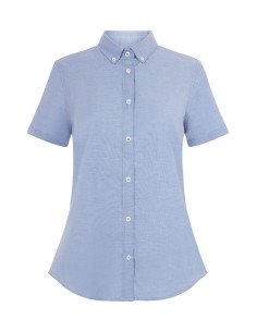 CAMISA OXFORD 405025S STRETCH MANGA CORTA MUJER 2