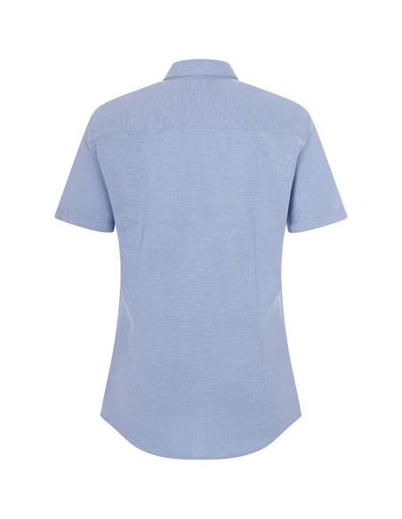 CAMISA OXFORD 405025S STRETCH MANGA CORTA MUJER